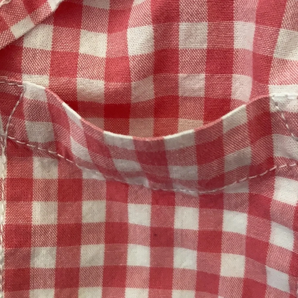 Infant Boys’ The Children’s Place Gingham LS Shirt (9-12M)